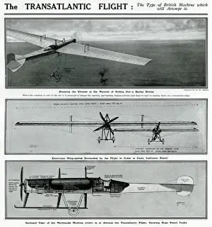 Chassis Prints: Transatlantic flight by G. H. Davis