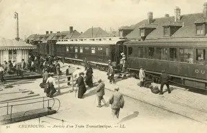 Transatlantic Train at Cherbourg