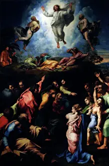 Christ Prints: The Transfiguration of Christ, 1516-1520, by Raphael (1483-1