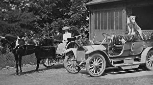 Form Collection: Transition form horse to car early 1900s