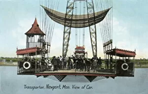 Gondola Collection: The Transporter at Newport, Monmouthshire, Wales