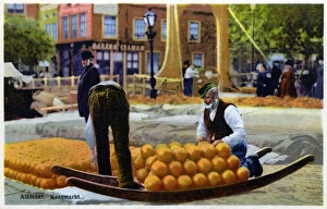 Famed Collection: Transporting cheeses - Alkmaar, the Netherlands