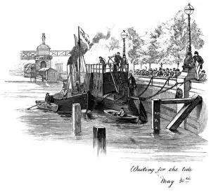 Positioning Prints: Transporting the obelisk: positioning Cleopatras needle