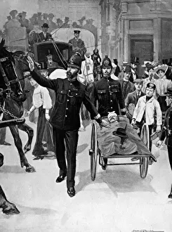 Transporting patients through busy London streets