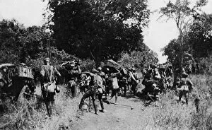 Difficulty Gallery: Transporting supplies to Handeni, East Africa, WW1