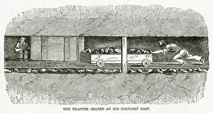 Laden Gallery: Trapper seated 1867