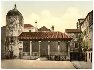 Trau Prints: Trau, loggia, Dalmatia, Austro-Hungary