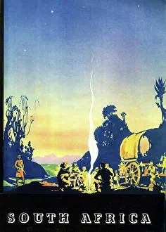 Campfire Prints: Travel advert, South Africa
