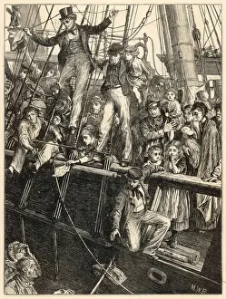 Emigrants Prints: Travel - Emigration - USA