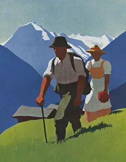 Tyrol Prints: Travel poster (Austrian Tyrol)