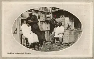 Travelling Barbers at Work - Mersin