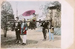 Supported Prints: Travelling chair - Japan