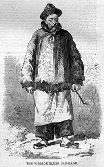 Images Dated 3rd January 2019: Travelling in China: The village Elder, Can-Haou