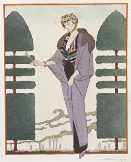 Blouse Prints: Travelling Coat 1914