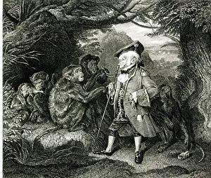 Landseer Collection: The Travelling Monkey by Edwin Landseer