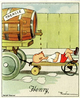 Carl Collection: Treacle on Tap, Henry cartoon by Carl Anderson
