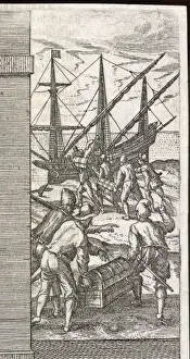 Chests Prints: Treasure Sent to Spain