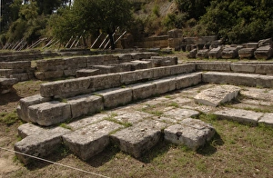 Images Dated 6th June 2007: The Treasuries at Olympia. Greece