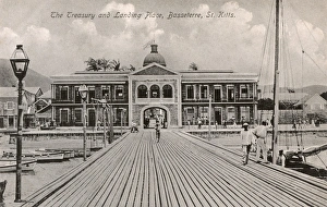 The Treasury and Landing Place, Basseterre, St Kitts & Nevis The Treasury and Landing Place, Basseterre, St Kitts & Nevis