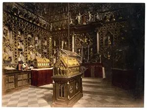 Ursula Prints: Treasury of St. Ursula, Cologne, the Rhine, Germany