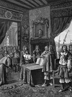 Images Dated 23rd February 2016: Treaty of the Pyrenees