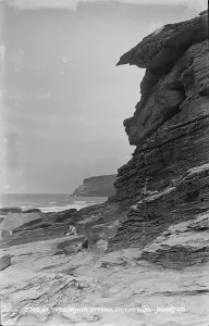 Overcast Prints: At Trebarwith Strand
