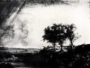 Rembrandt Collection: The Three Trees