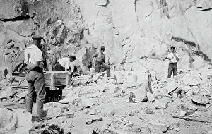Quarrying Prints: Tregargus China Clay Quarry, St Stephen, Cornwall