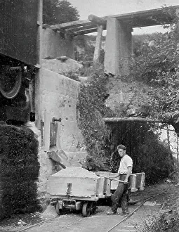 Tregargus China Clay Quarry, St Stephen, Cornwall