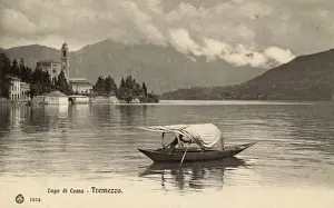 Tremezzo on the shore of Lake Como, Italy