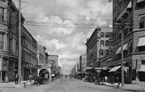 Galveston Prints: Tremont Street, Galveston, Texas, USA