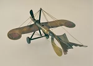Images Dated 25th March 2011: Trench Art - German Taube shaped monoplane
