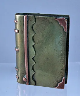 Trench Collection: Trench Art lighter in the shape of a book, WW1