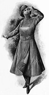 Overcoat Gallery: Trench coat for canteen workers by Aquascutum, WW1