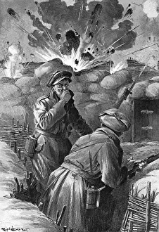 Explosions Prints: Trench Scene- Easier Said than Done