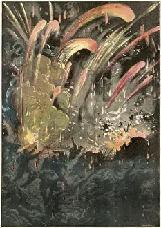Flares Prints: Trenches during Attack