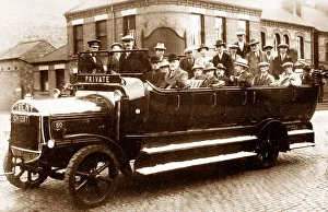 Trent Bus charabanc outing, Nottingham