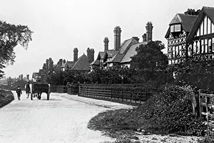 Trentham Prints: Trentham Barlaston Road early 1900s