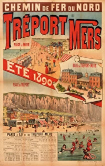 Resorts Collection: Treport Mers travel poster
