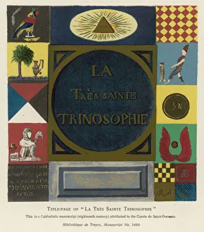 Germain Gallery: Tres Sainte Trinosophie