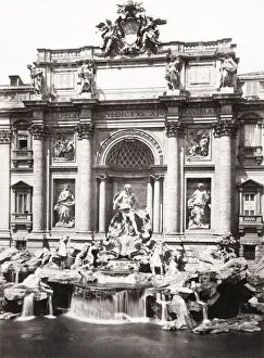 Trevi fountain, Rome, Italy