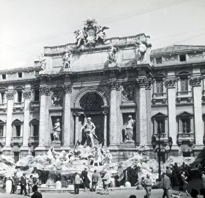 The Trevi Fountain, Rome, Italy