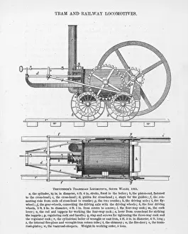 1803 Prints: Trevithick / Tramroad Loco