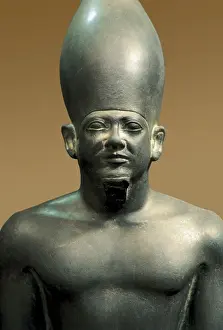 Triad of Menkaure (Mycerinus) with the goddess