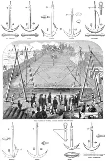 Power Prints: Trial of Anchors at the Royal Dockyard, Sheerness, July 1852