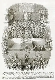 Justice Prints: Trial of Charles I of England