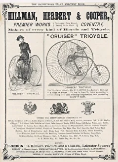 Crests Gallery: Tricycle Advertisement