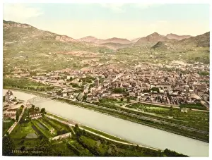 Trient, general view from S. W. Tyrol, Austro-Hungary