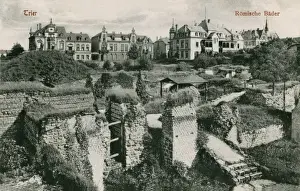 Excavated Prints: Trier, Germany - Remains of the Roman Baths