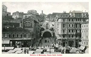 Piazza Gallery: Trieste, Italy - Galleria di Montuzza, Piazza Carlo Goldini